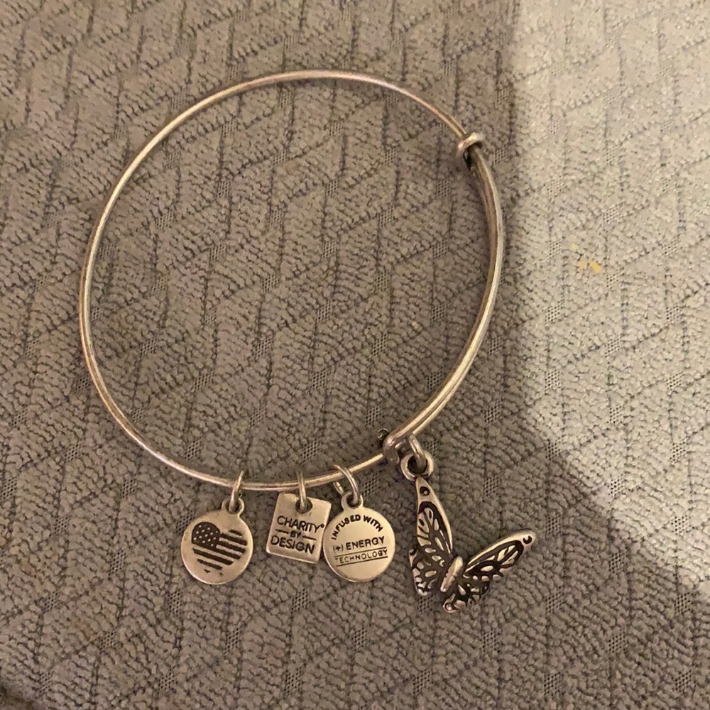 Alex & Ani butterfly bracelet! Excellent pre loved condition!